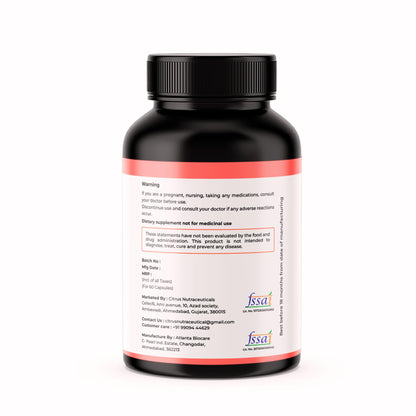 CITRUS NUTRACEUTICAL Inositol 650 mg- 60 Capsules