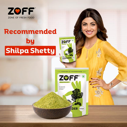 Zoff Coriander Powder - Dhaniya Powder - Aromatic & Fresh Cool Grinding Technology - Natural & Pure – 200grams