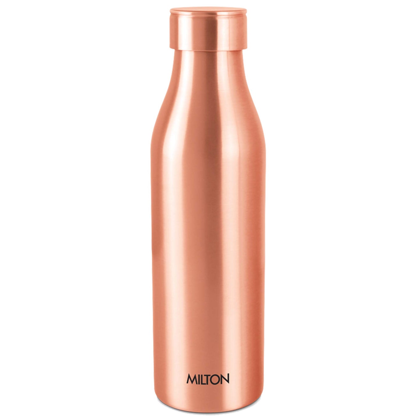 MILTON Copper Charge 1000 Water Bottle, 960 ml, 1 Piece, Copper Super 1000 Single Wall Stainless Steel Bottle, 1000 ml, Silver