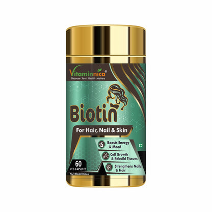 Vitaminnica Biotin + Vita Breathe Combo – 120 Capsules