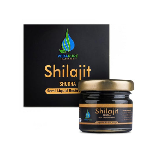 Vedapure Shilajit/Shilajeet Resin -25 Gram (Pack of 1)