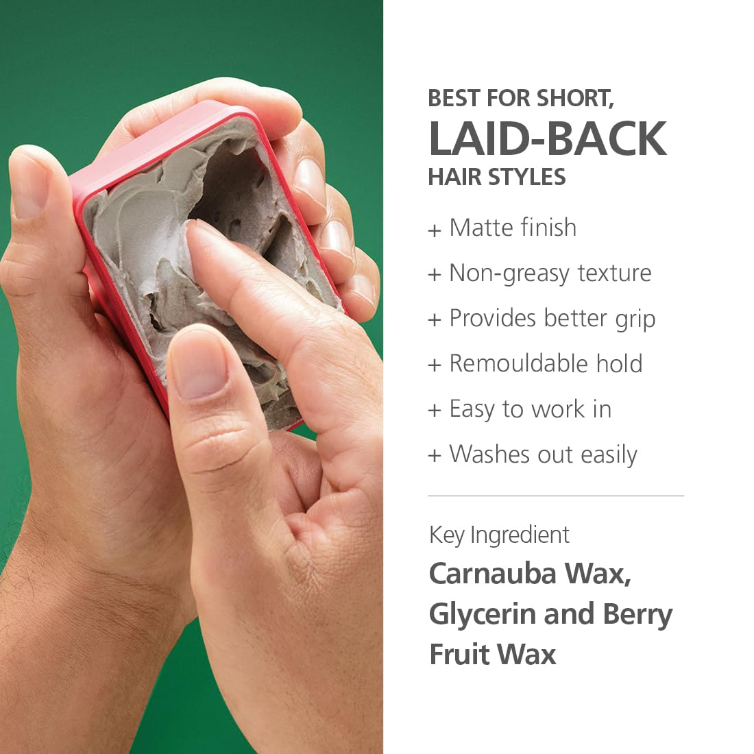 Schwarzkopf Professional OSiS+ Mess Up Hair Styling Matte Paste |Easy t- image 3