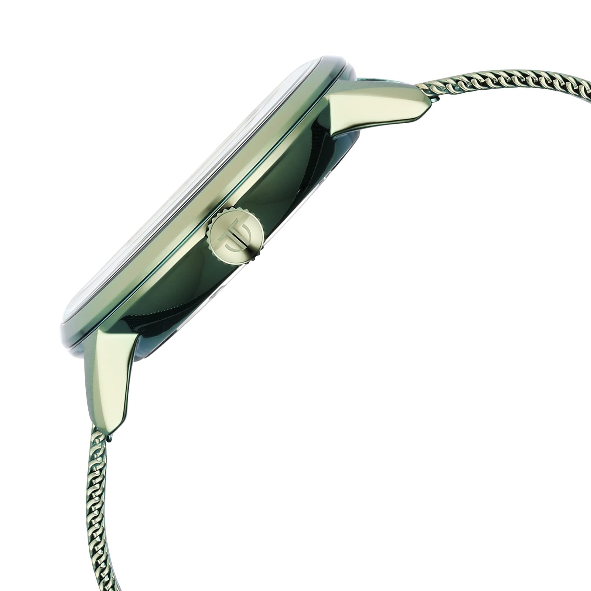 Titan Modern Classics Green Dial Quartz Multifunction Stainless Steel S- image 3