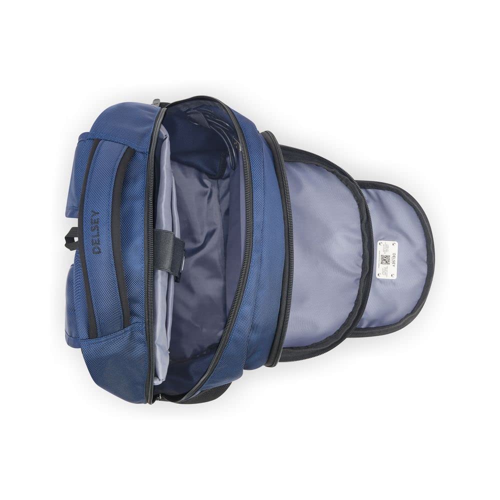 DELSEY PARIS Backpack Navy Blue Laptop Backpack For Men And Women (Element) 15.6 Inch