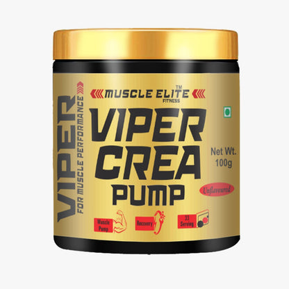 Muscle Elite Fitness Creatine Monohydrate, Strength, Reduce Fatigue, 100% Pure Creatine, Lean Muscle Building [33 Servings, Unflavoured]