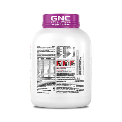 GNC Pro Performance Power Protein | 4 lbs/1.81 Kg | 6 In One Stack | 1500 Mg Creatine| No Added Sugar| 2744 MG BCAA | Informed Choice Certified | 30g Protein | 2.2g L-Glutamine | Energy Features Enzymes For Better Digestion | Double Rich Chocolate| Formul