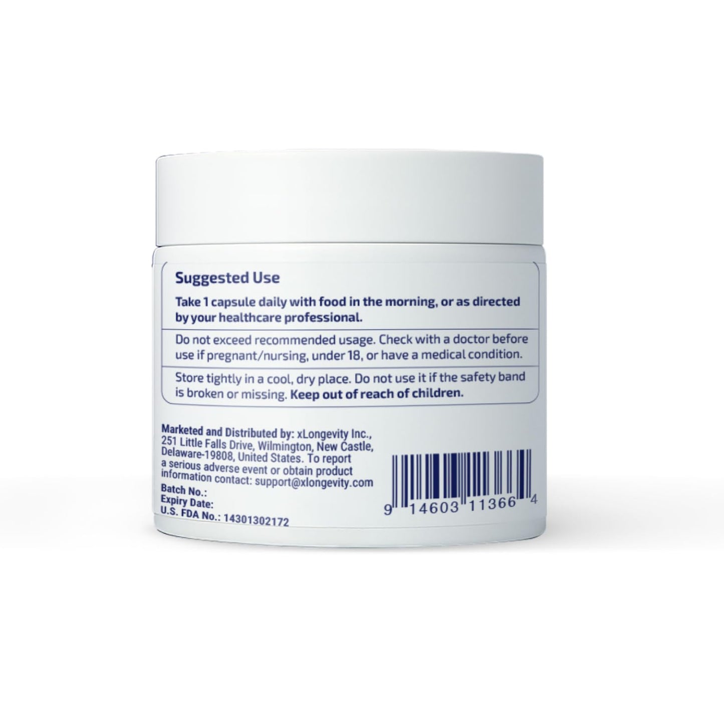 XLongevity C15:0 C17:0 Fatty Acid Supplement - 170 mg daily Pentadecanoic Acid and Heptadecanoic Acid Odd-Chain Essential, Good Fat, All Vegan, HPMC | Complements Omega-3 for Cellular Benefits, Mitochondrial Health