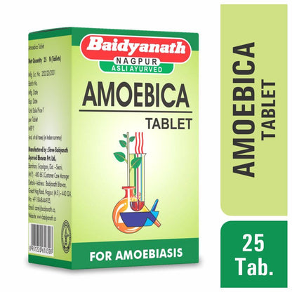 Baidyanath Amoebica I Ayurvedic Diarrhea Medicine I Pack of 1-25Tab- image 5