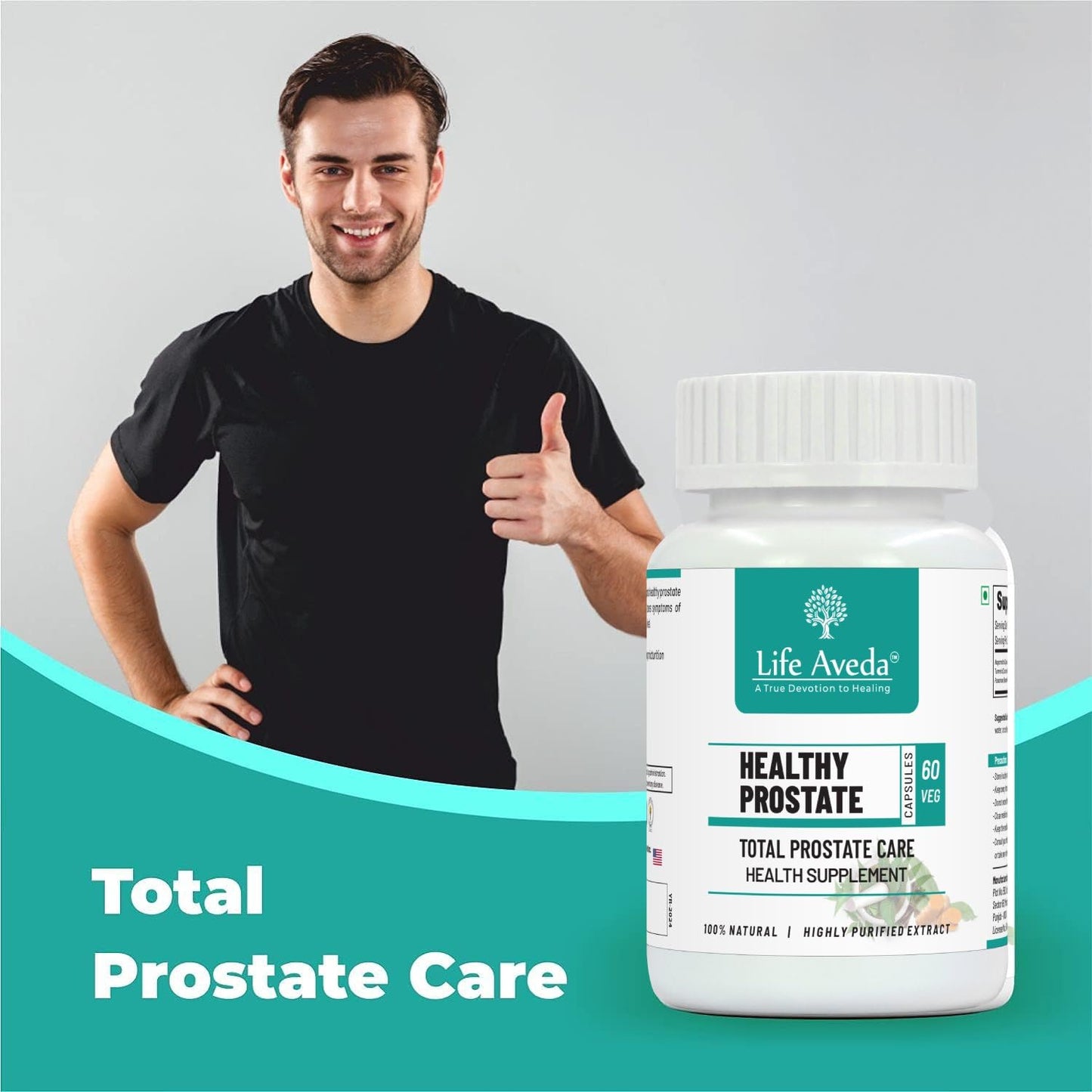 Life Aveda Ayurvedic Prostate care capsules | Helps in Prostate Enlarge- image 2