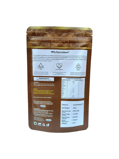 Shudh Yellow Shatavari Powder 100g | 100% Pure Shatavari Root Powder | Supports Hormonal Balance & Immunity | Ayurvedic Herbal Supplement (Pack of 2)