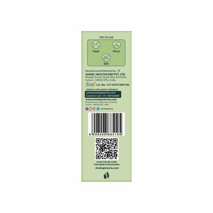 Zindagi Stevia Dry Leaves & Stevia Sachets | Stevia Sugar Free & Zero Clorie Sweetener | Stevia Combo Pack