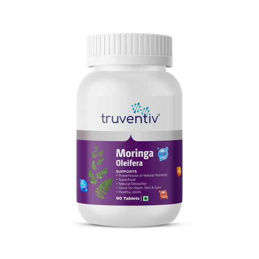Truventiv Moringa Oleifera 500 mg Gold Standard 100% Pure & Premium - 90 Tablets