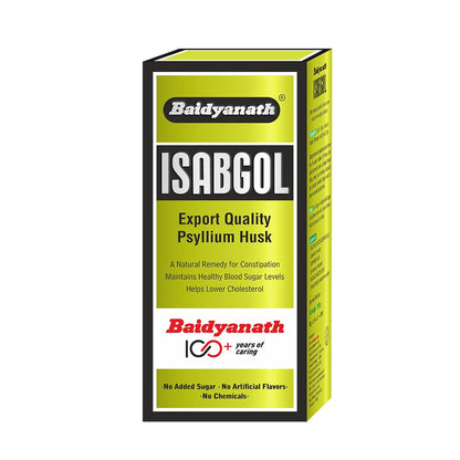 Baidyanath Isabgol - Psyllium Husk Powder - 200gm | Effectively Relieves Constip