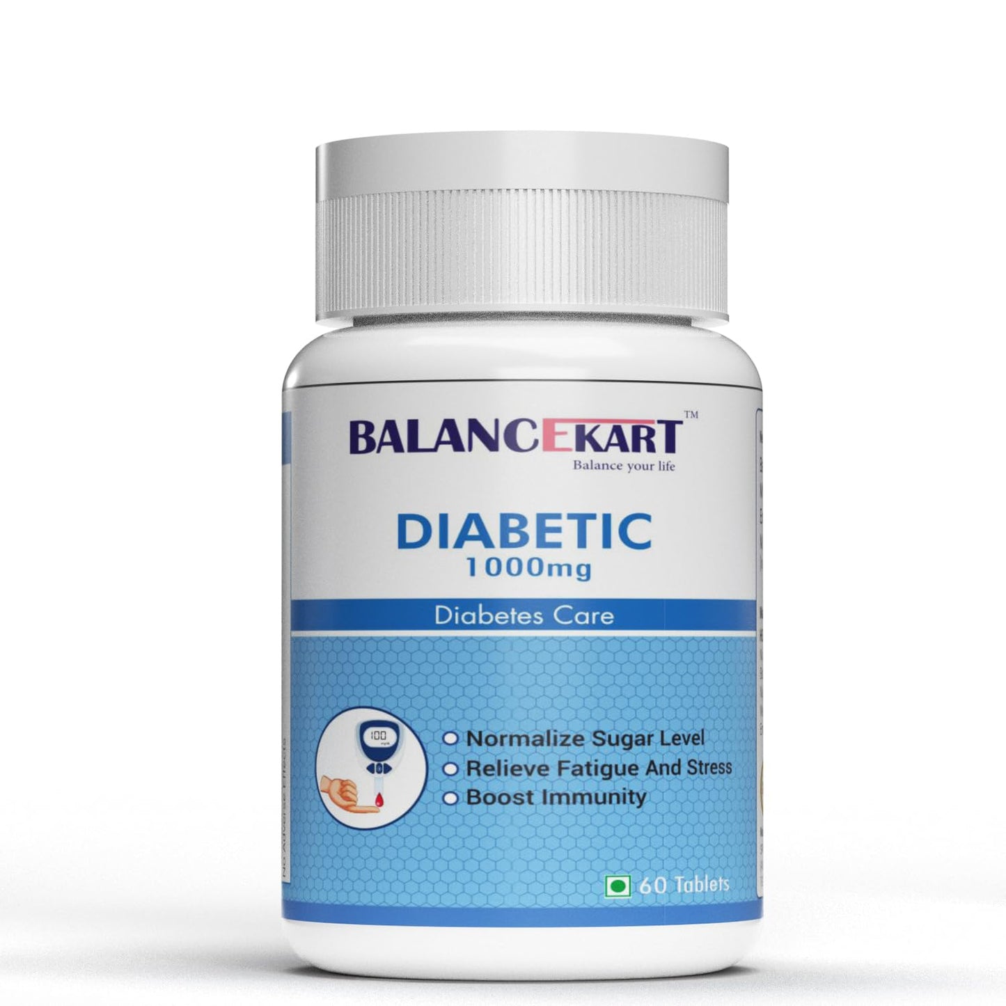Balancekart Diabetics Care (1000mg) | Ayurvedic Herbal Supplement 60 Capsules -
