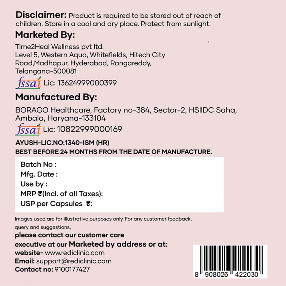 RediClinic Ashwagandha Capsules | Stress & Anxiety Relief Capsules | Re- image 2
