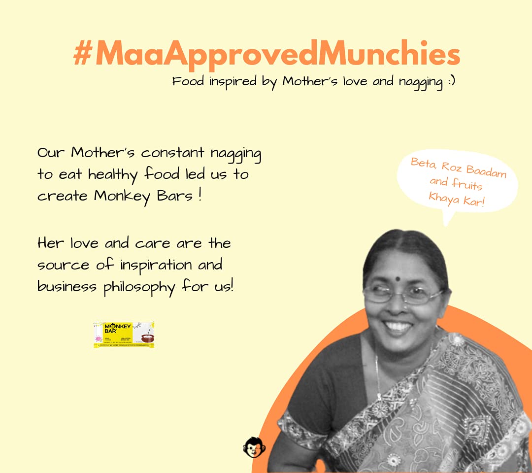 MONKEY BAR - No Cocoa Protein Bars - 8 Bars, 50g each, 10-13g Protein,- image 2