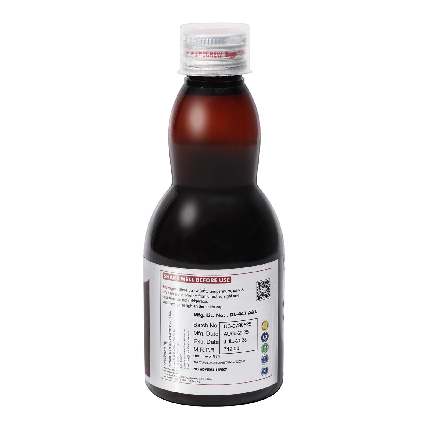 TN-Ashmaveda Syrup | Ayurvedic Kidney Stone Remover | Dissolves Renal & Bladder Stones, Relieves Burning Urination, Prevents Recurrence & Supports Urinary Health