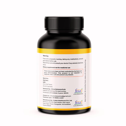 CITRUS NUTRACEUTICAL Stress OFF with Ashwagandha, Rhodiola Rosea, Passion Flower, L-Theanine, GABA and 5-HTP | Supports Mental Health Relieve Stress Reduce Anxiety and Quality Sleep | 60 Capsules