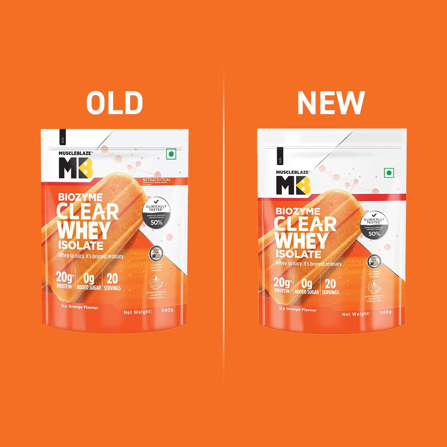 MuscleBlaze Biozyme Clear Whey Protein Isolate | 20g Protein, 92 Calori- image 9