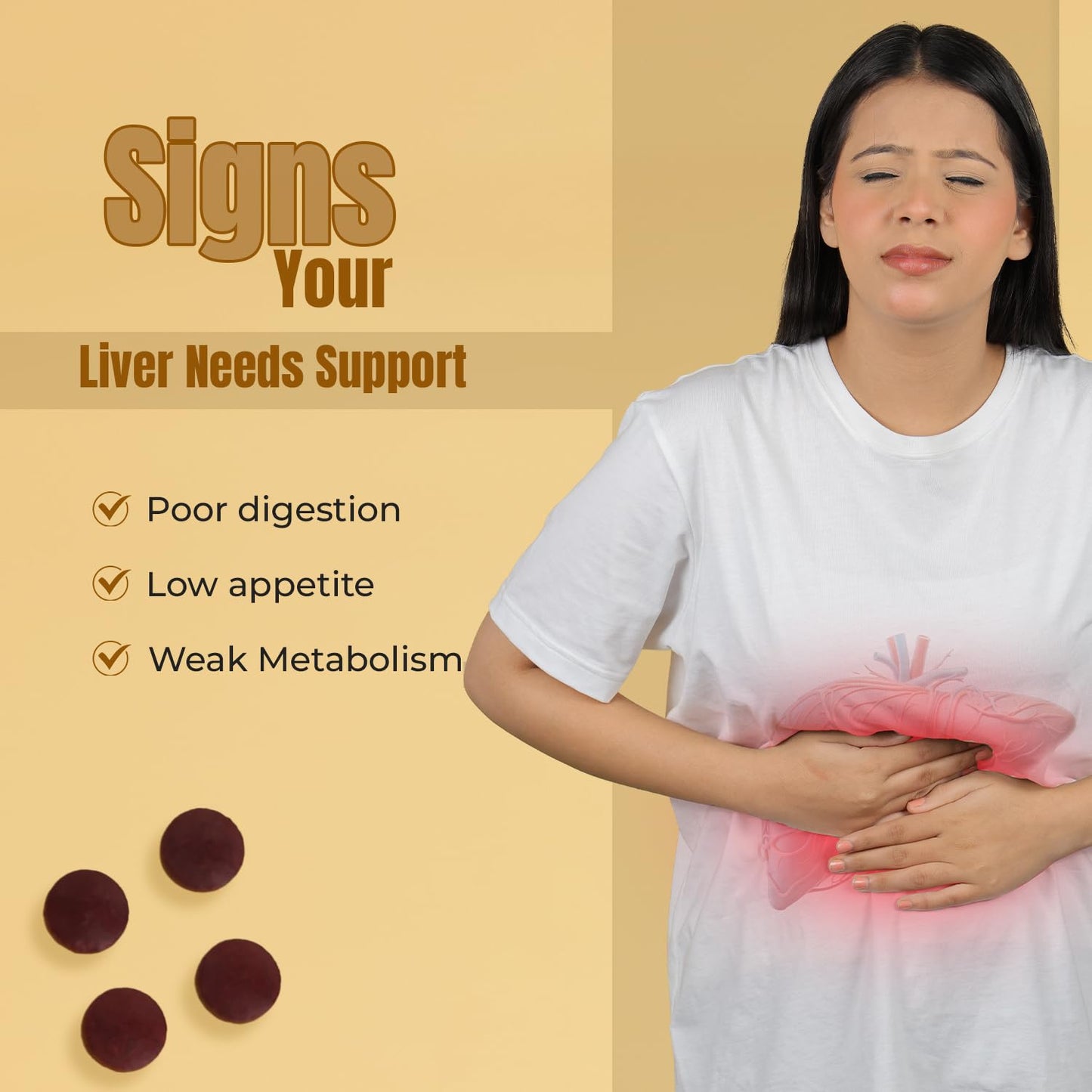 Livoset Liver Care – 60 Tablets | Ayurvedic Formula for Detox, Fatty Liver & Metabolism | Supports Digestion, Appetite & Natural Wellness