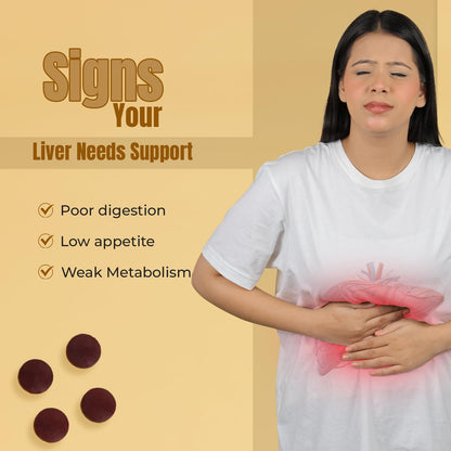 Livoset Liver Care – 60 Tablets | Ayurvedic Formula for Detox, Fatty Liver & Metabolism | Supports Digestion, Appetite & Natural Wellness