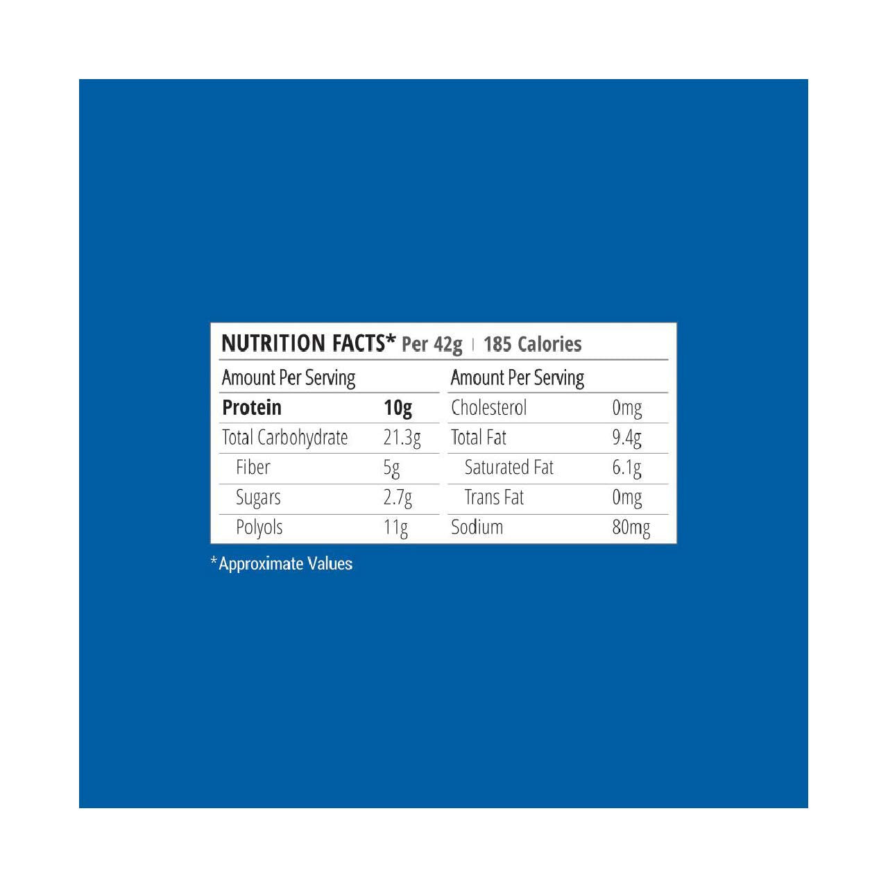 HYP Protein Cookies Coconut Choco Chip Pack of 6 - (42 g x 6)- image 4