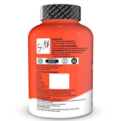NATURYZ Premium Berberine + Cinnamon + Turmeric Weight Loss Supplement for Women – Vegetarian