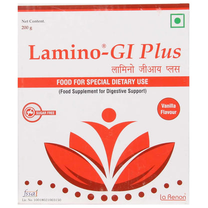 Lamino-GI Plus Sugar Free Vanilla - Pack of 200 gm Powder