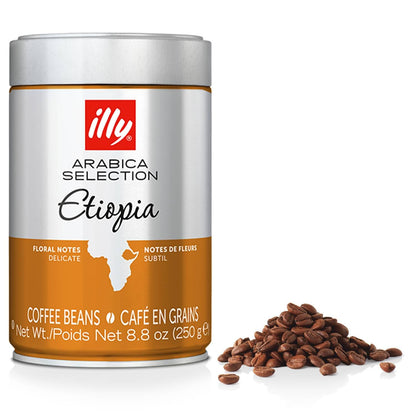 Illy Etiopia Arabica Coffee Beans, 250g