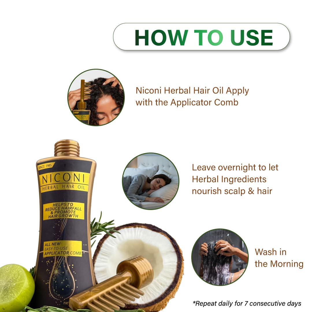 NICONI Herbal Hair Oil 200ml |