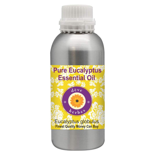 Deve Herbes Pure Eucalyptus Essential Oil (Eucalyptus globulus) Natural Therapeu