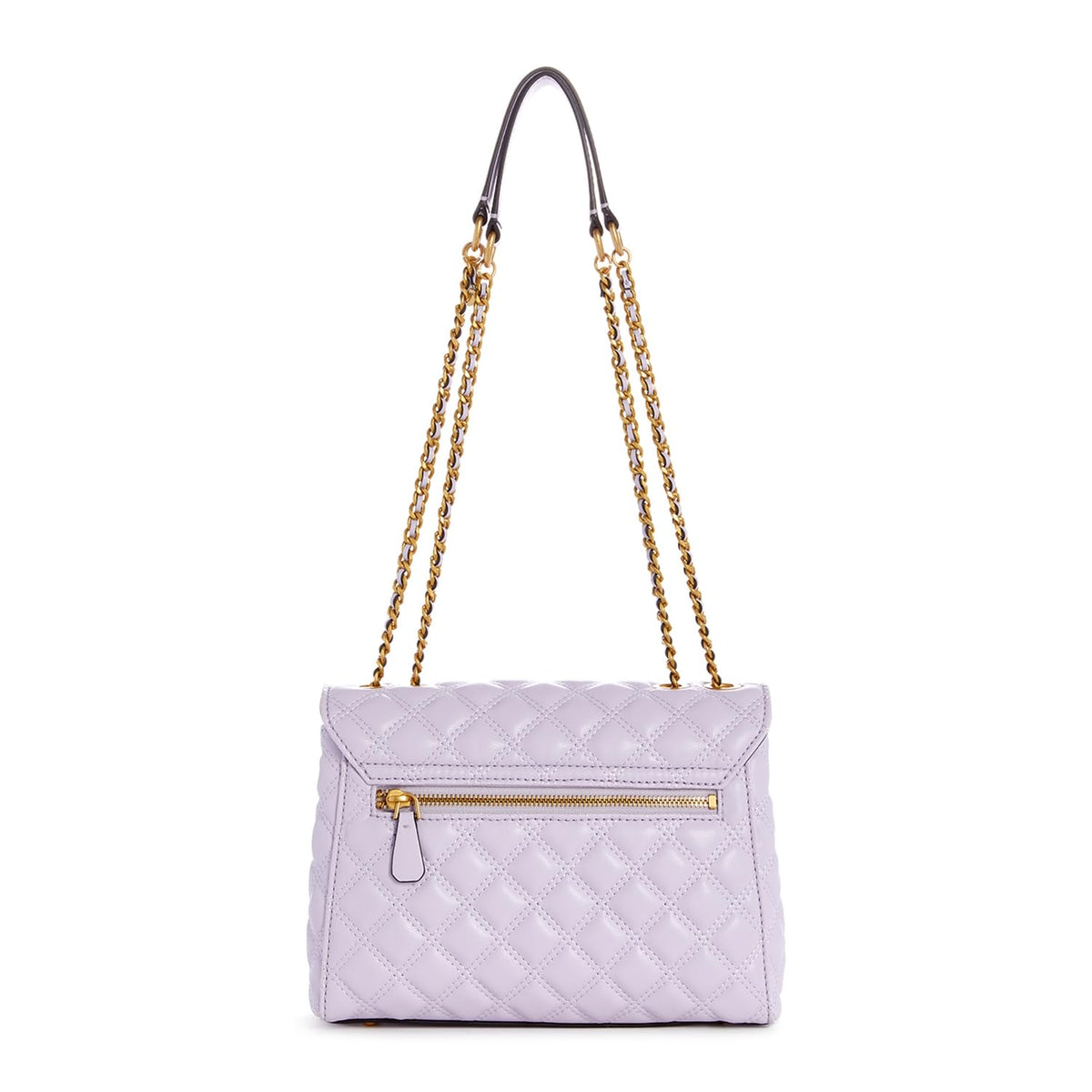 Guess Women's Lavender Quilted Crossbody Bag| Ladies Purse Handbags | Gift For Ladies