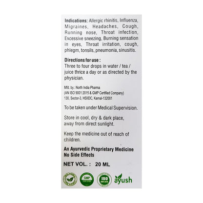 HIMANSHI HEALTH CARE Oxy Tulsi Drops 20ml | Ayurvedic Herbal Immunity Booster | Enriched with Antioxidants | Supports Respiratory Health, Digestion & Overall Wellness