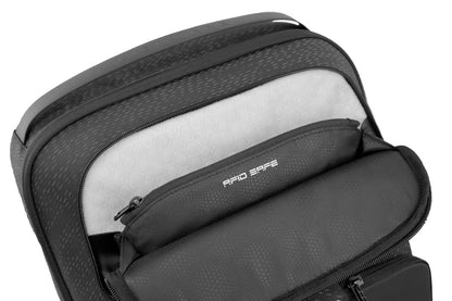Alienware 28L Horizon Utility Backpack|Weather Resistant |Nylex, Cushioned EVA |Sternum + Shoulder Carrying Straps |Front & Mesh Pocket with 3 Year Warranty |AW523P- Color: Galaxy Weave Black.