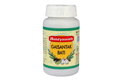 Baidyanath Gaisantak Bati, Reduces And Neutralizes Acid Levels|Provide Quick Relief From Common Digestive Problems Like Gas, Hyperacidity, Flatulence And Bloating (Powder, 100 G)