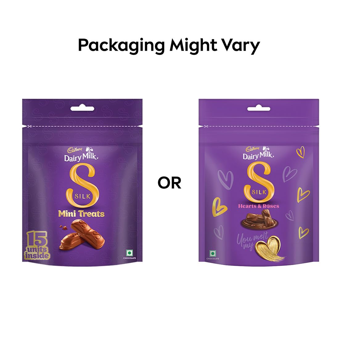 Cadbury Dairy Milk Silk Mini Treats Chocolate Bar, 135 g
