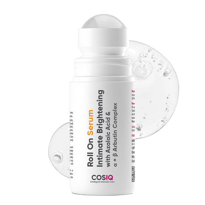 Cos-IQ Intimate Brightening Roll-On Serum | With Azelaic Acid, 40ml