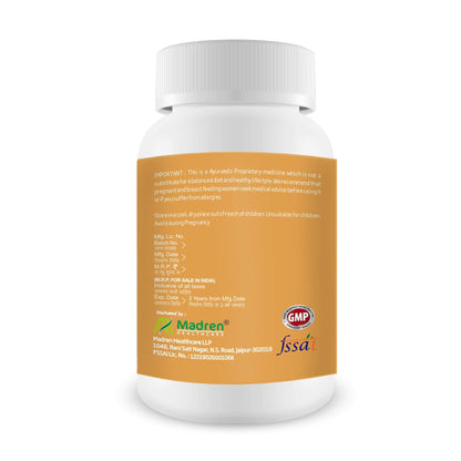 Pushpveda Sea Buckthorn Extract Capsules 500mg | Himalayan Seabuckthorn with Omega 3, 6, 7 & 9 | Natural Antioxidant Supplement for Skin, Immunity & Daily Wellness | Veg Capsules | 60 Capsules