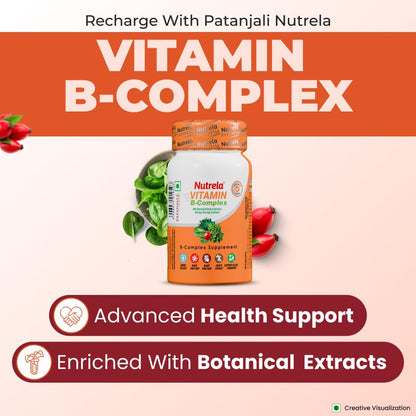 Nutrela Daily Energy Biofermented B Complex for Men & Women - 30 Veg Ca- image 7