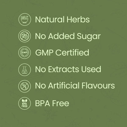 Krishna's Joint Pain Care Juice - 500 ml | Natural Pain Reliever |9 Powerful Herbs like Rasana, Kutaki, Daru Haridra Ashwagandha Strengthens the muscle | Sugar free Juice with No Added Color or Flavour