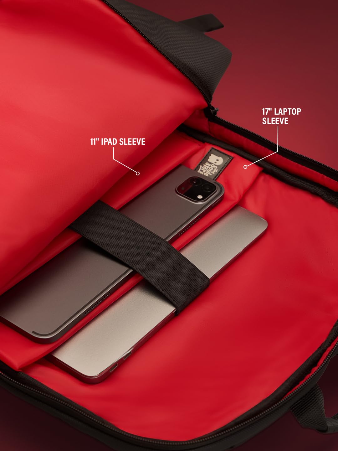 The Souled Store Darth Vader: Empire Gear Backpacks | Official Star Wars Merchandise | Premium Water-Resistant Laptop Bag with Sith Lord Graphic | Durable Urban Travel Rucksack for Men & Women