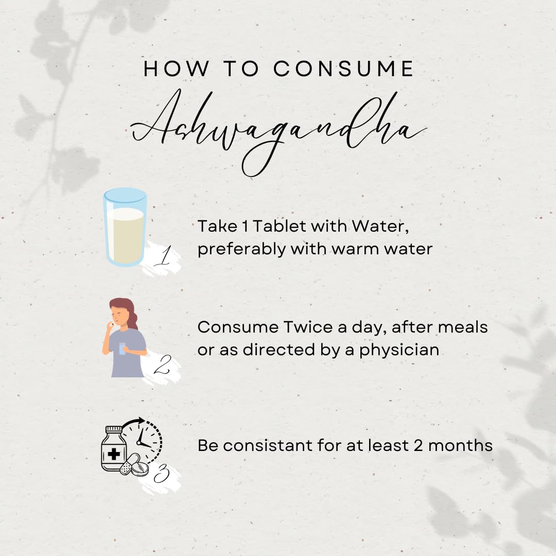 Superveda Ashwagandha 500mg For Men & Women | 60 Capsules (Pack of 1)- image 2