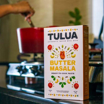 Tulua Butter Masala Ready to Cook Paste | Cooking Paste | 1 Pack serve 4-6 | No Preservatives | 160 gms