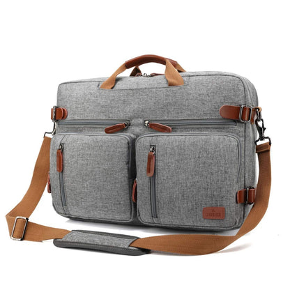 THE CLOWNFISH Unisex-Adult Convertible Laptop Briefcase Backpack With G- image 2