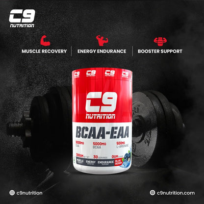 C9 Nutrition BCAA + EAA Powder | Sugar Free Powerful Intra Workout | Mu- image 8