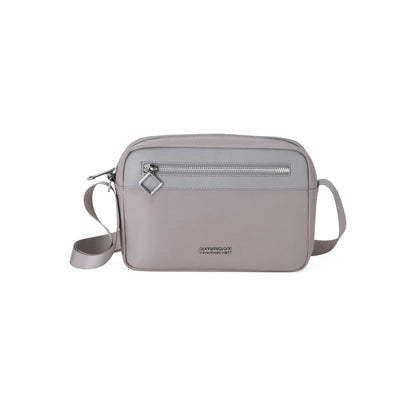 American Tourister Paisley Joy | 3 Ltrs | 1 Compartment | Adjustable Strap | Crossbody Bag | 1 Year International Warranty | Charcoal Grey