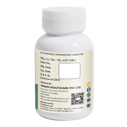 Trinadi TN-ASHMAVEDA Tablets | Ayurvedic Gallstone Care & Liver Support | Promotes Bile Flow, Digestion, Detox & Gallbladder Health | Natural Herbal Supplement (60 tablet (pack of 2))