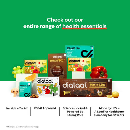 Diataal Nutripop Multivitamin I Biotin for Hair I Energy I Immunity I Supplement For Fitness & Wellness | 180 Capsules |Pack of 6 (30 cap each pack)