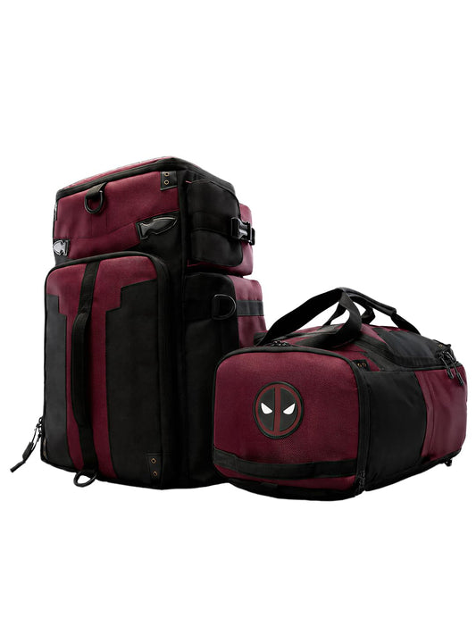 The Souled Store Deadpool: Maximum Effort Gear Backpacks | Official Marvel Merchandise | Premium Water-Resistant Laptop Bag | Durable Urban Travel Rucksack for Men & Women