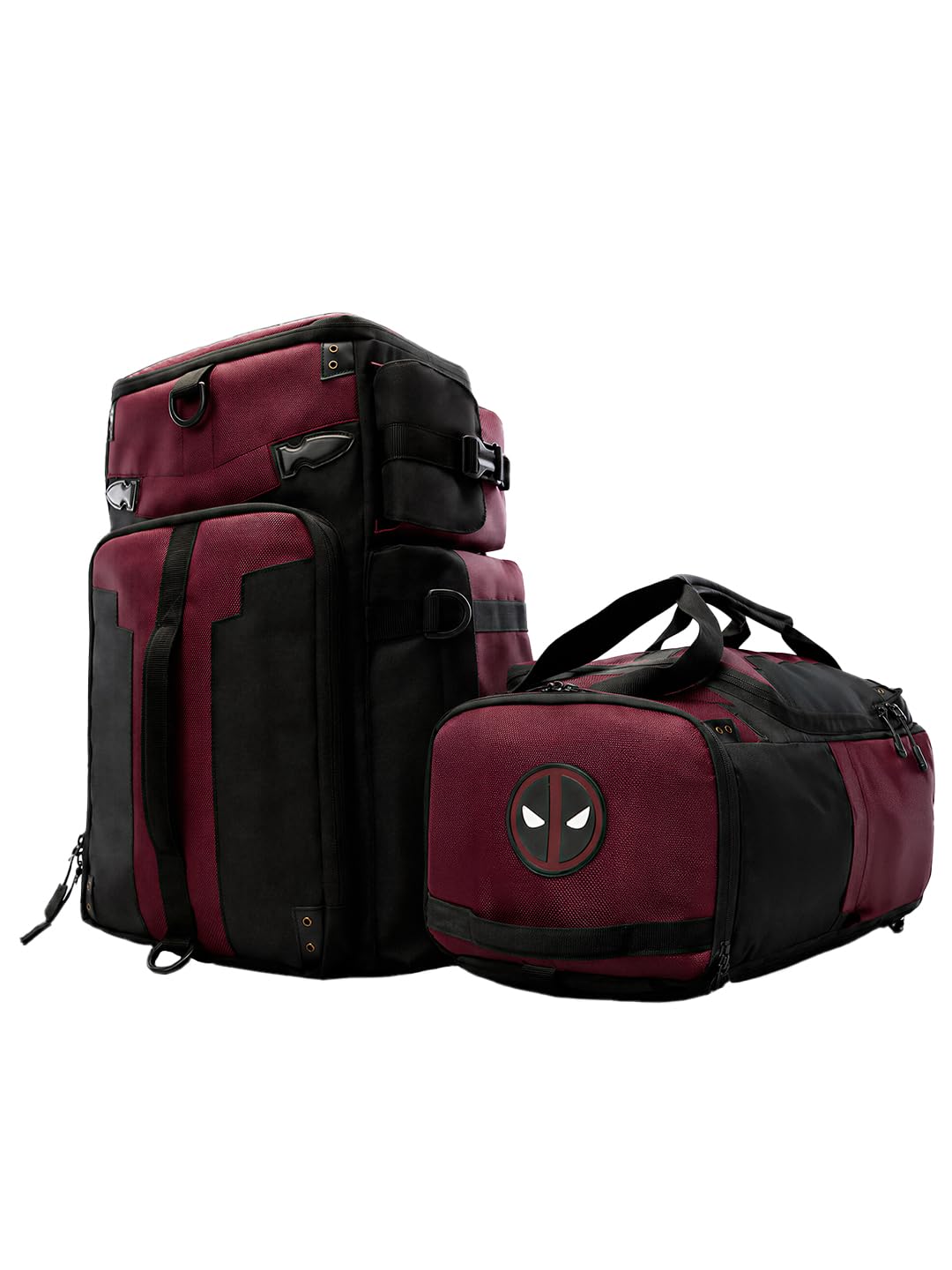 The Souled Store Deadpool: Maximum Effort Gear Backpacks | Official Marvel Merchandise | Premium Water-Resistant Laptop Bag | Durable Urban Travel Rucksack for Men & Women